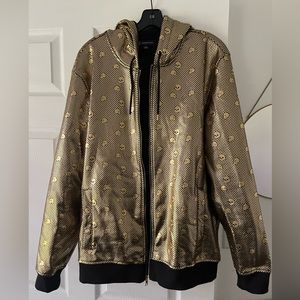 INC International Concepts Gold Skull Sweatshirt